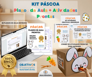 Kit Especial Páscoa: 30 Planos de Aula + Atividades Prontas (BNCC)
